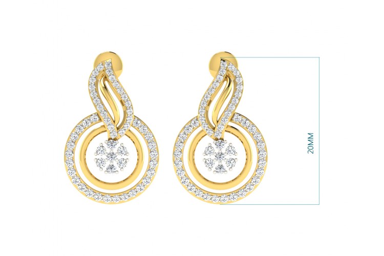 Jena Diamond Pendant & Earring Set